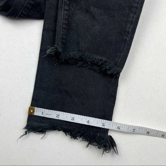 AGOLDE Sophie High Rise Skinny Crop in Harlow Destructed - Picture 5 of 8